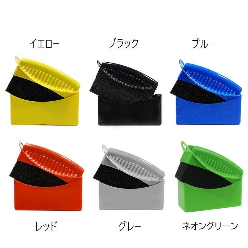 タイヤワックススポンジ 洗車スポンジ ワックスがけ 車用品 カー用品