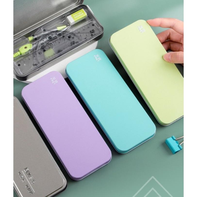 plusnao（プラスナオ） 定規セット 文房具セット 7点セット ケース付き
