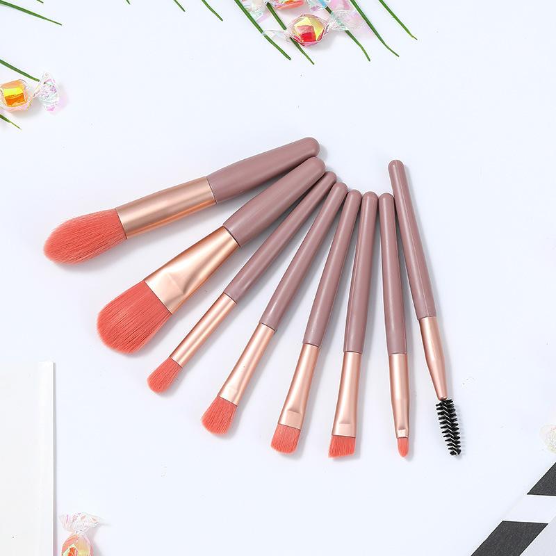 メイクブラシセット 8本セット 収納ケース付き レディース 女性