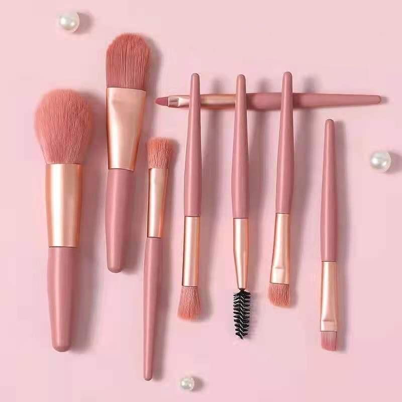 メイクブラシセット 8本セット 収納ケース付き レディース 女性