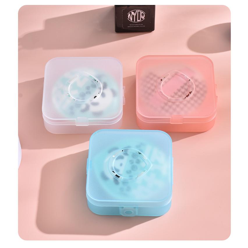 メイクパフケース スポンジケース 収納ケース メイクアップ用品