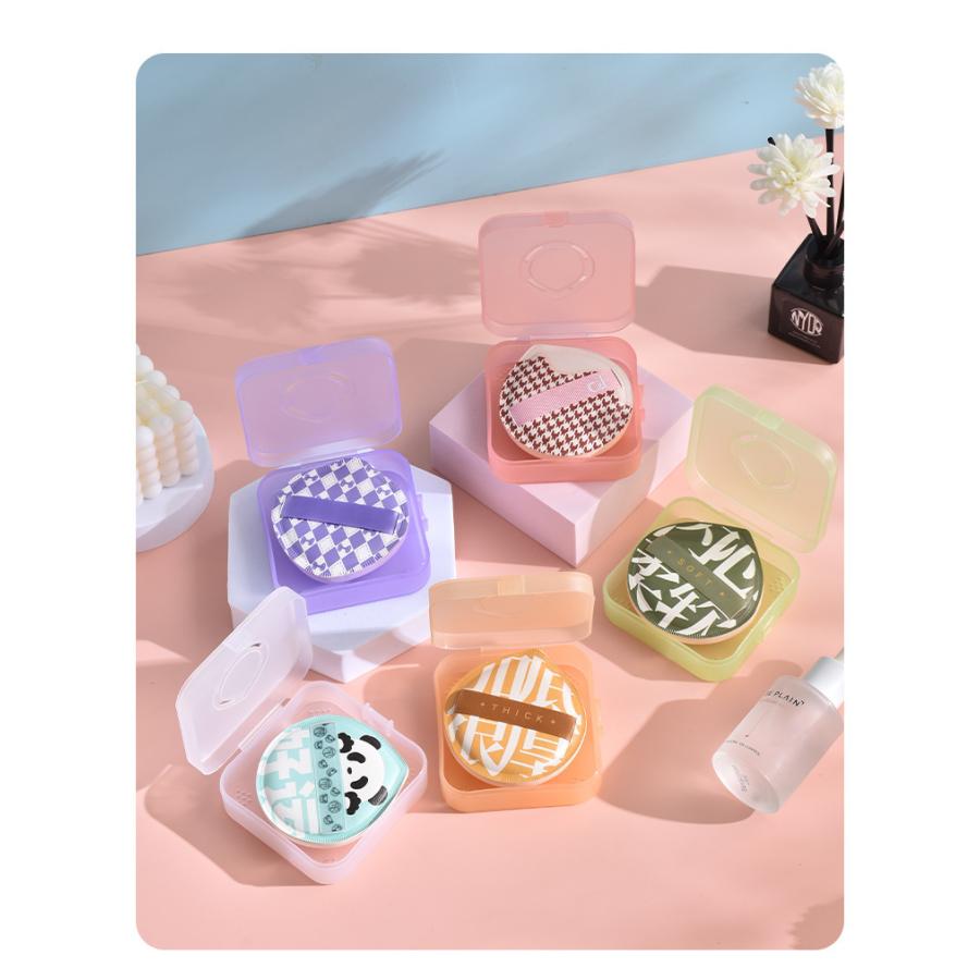 メイクパフケース スポンジケース 収納ケース メイクアップ用品 ケース