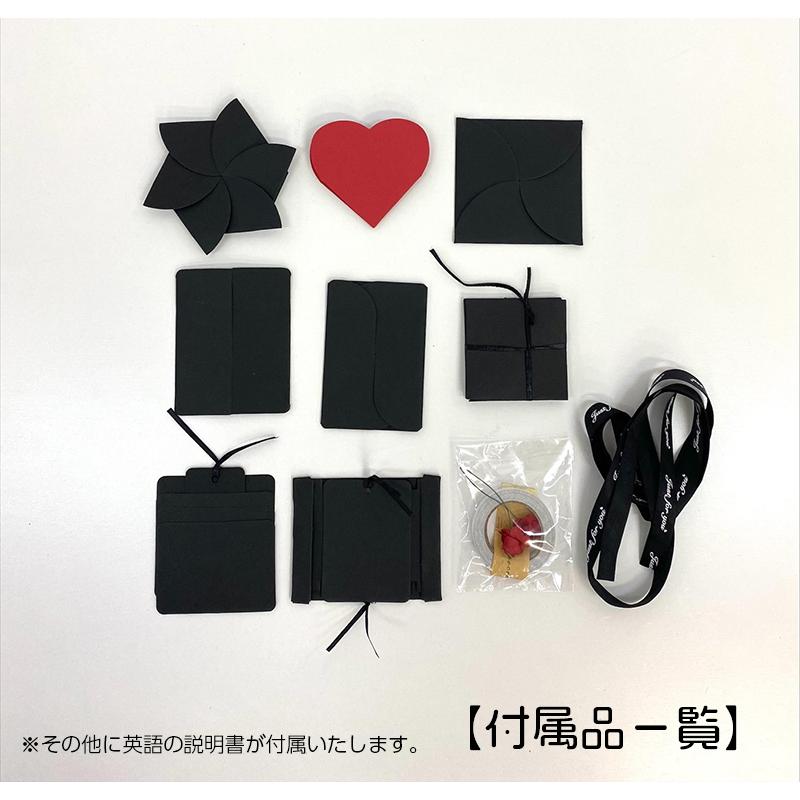 plusnao サプライズボックス DIY アルバム 手作り 寄せ書き 写真 爆発