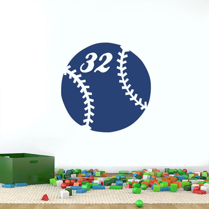 ウォールステッカー 壁ステッカー 壁紙シール 野球 ボール ベースボール 32番 インテリア雑貨 Diy 模様替え プチリフォーム 貼り付け簡単 イメ Zak プラスナオyahoo 店 通販 Yahoo ショッピング