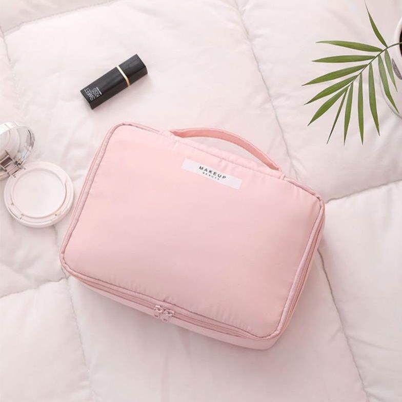 化粧ポーチ バニティポーチ コスメポーチ メイクポーチ 大容量 ブラシ