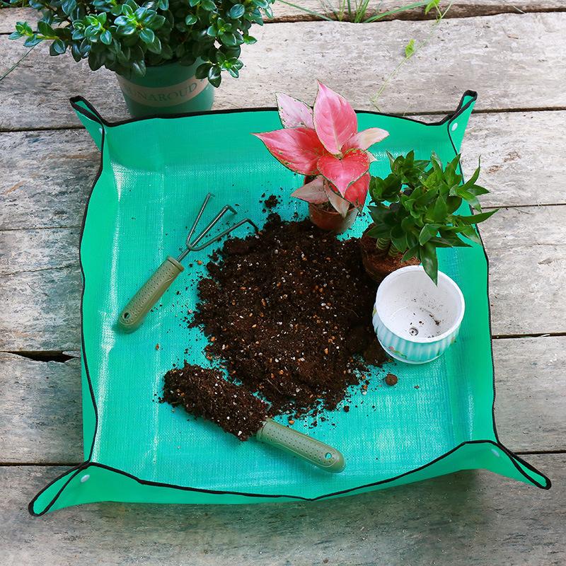 園芸シート 植え替え用トレイ 100cm プランティングマット 防水