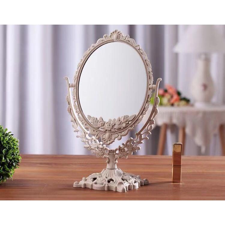 拡大鏡 卓上ミラー 卓上鏡 おしゃれ メイク鏡 化粧鏡 木製 木目 鏡 ミラー スタンドミラー 北欧風 もくふる 円形 丸型 円 丸 ブラウン あす楽c Pala Ac6l 鏡専門店 Niko Kira 通販 ヴィンテージメイクアップミラー卓上楕円形化粧鏡ベース両面付き Foirephoto