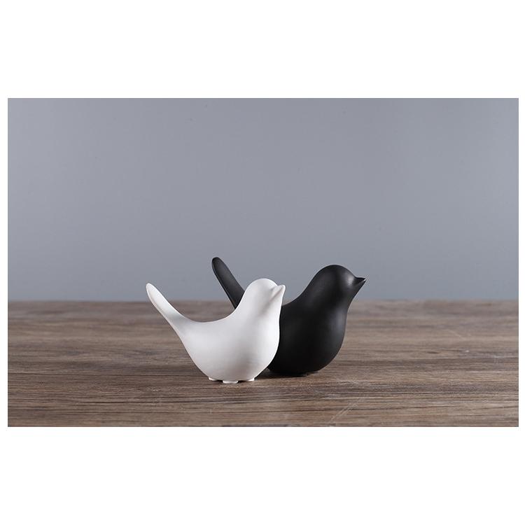 オブジェ 置き物 置物 小鳥型 小鳥風 セラミック製 おしゃれ かわいい