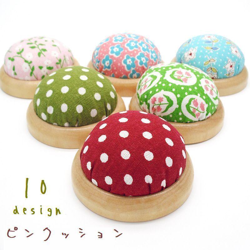 ピンクッション 針山 ドット柄 小花柄 水玉模様 フラワー 木製 丸型 かわいい おしゃれ ナチュラル レトロ ソーイング 手芸 裁縫道具 Diy ツ Zak 556 プラスナオyahoo 店 通販 Yahoo ショッピング