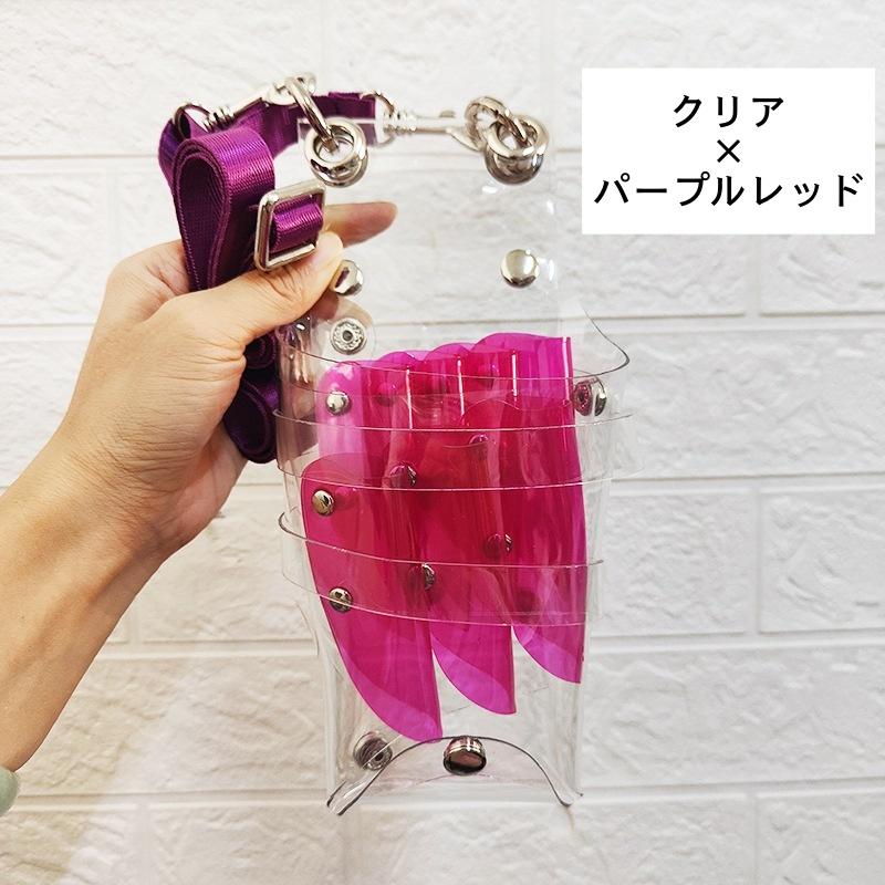 シザーケース シザーバッグ ベルト付 クリア 透明 大容量 多機能 シザーケース シザーバッグ ベルト付 クリア 透明 大容量 多機能