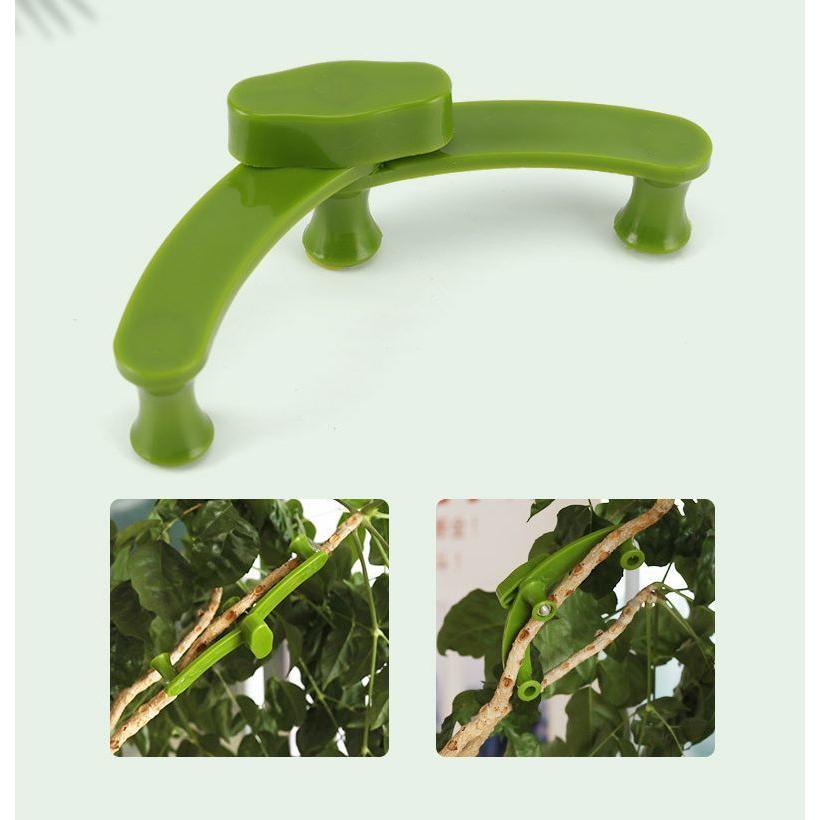 枝曲げクリップ 2個セット ブランチベンダー 枝 茎 成形クランプ 固定
