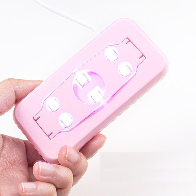 ジェルネイルライト ネイル硬化ライト LED UVライト 持ち運び