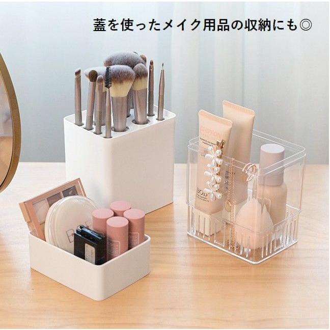 メイクブラシ収納ケース メイクブラシボックス 化粧筆入れ 小物入れ