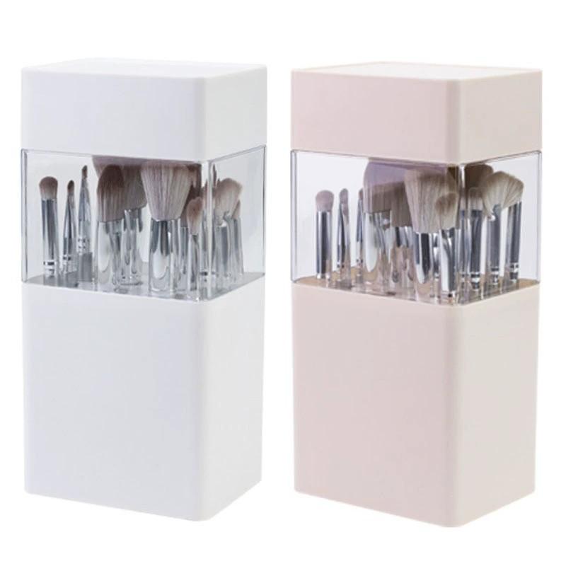 メイクブラシ収納ケース メイクブラシボックス 化粧筆入れ 小物入れ