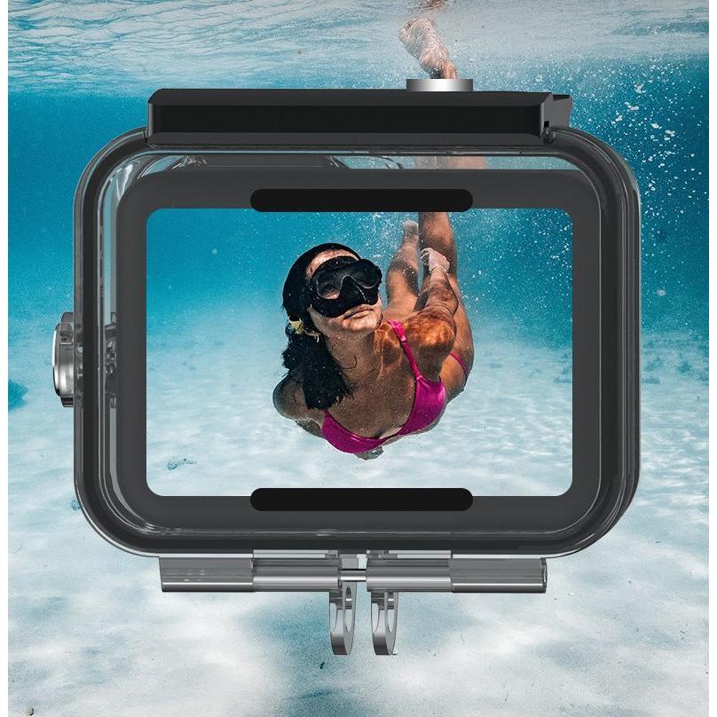 GoPro HERO 13 12 11 10 9 対応 防水ハウジングケース クリア 水深45m