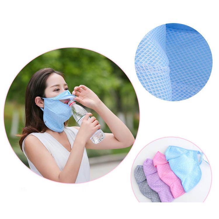 plusnao フェイスマスク フェイスカバー 口開きマスク 口開き 食事