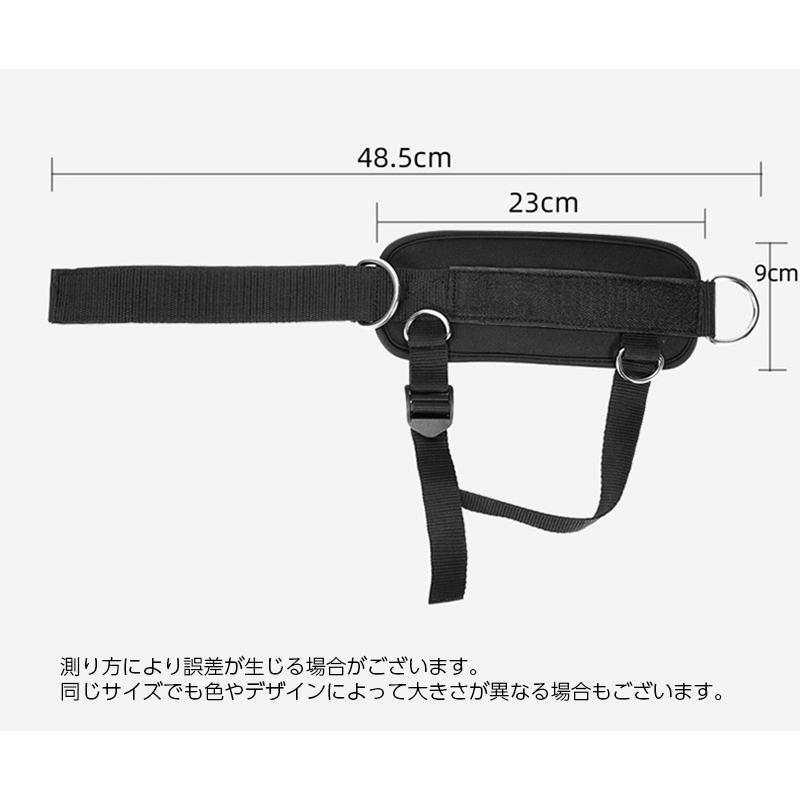 アンクルストラップ ケーブルマシン用 単品 片足用 1個 足首ストラップ