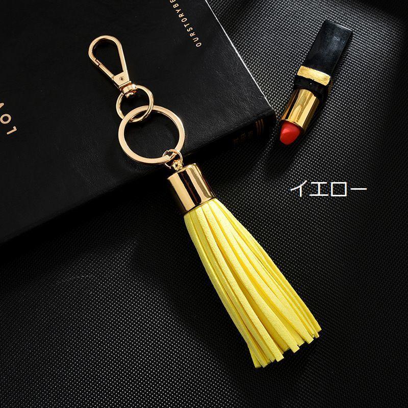 人気の新作 キーホルダー バックチャーム タッセル レザー調 キーチャーム キーリング 房飾り 上品 エレガント 大人可愛い おしゃれ かわいい カジュアル ギフ390円 Aynaelda Com
