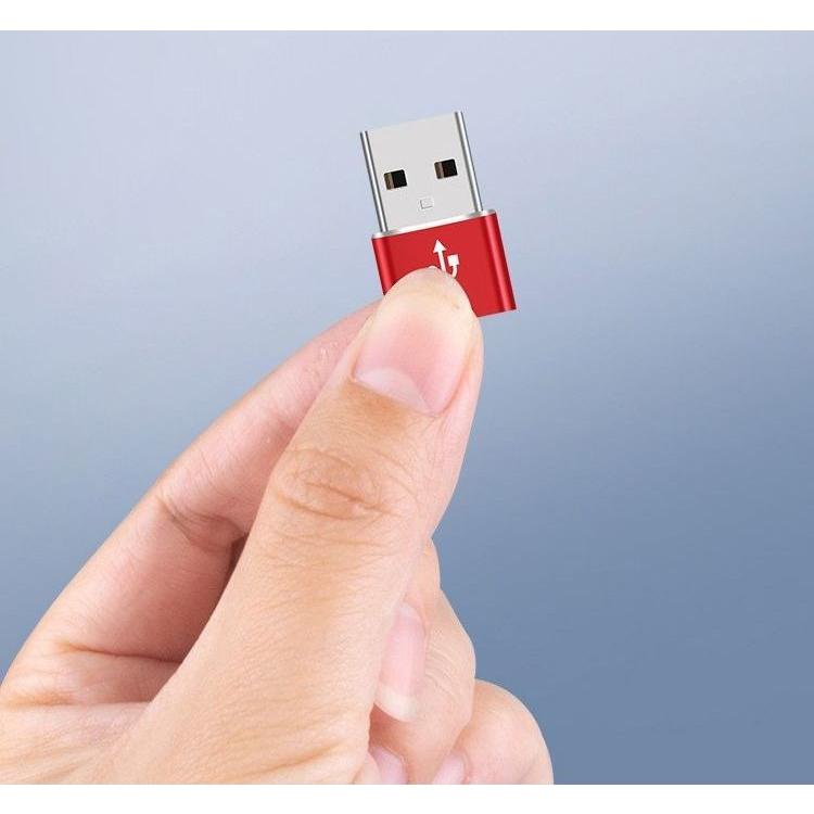 USB TYPE-C 変換アダプター 小型 TYPE-Cメス USBオス 小型変換アダプター 変換コネクター データ転送 シンプル｜plusnao｜04