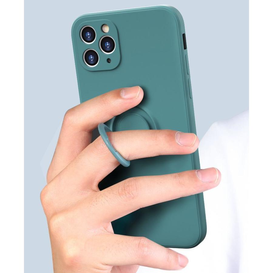 iPhoneケース iPhoneカバー スマホケース リング付き スタンド機能 傷