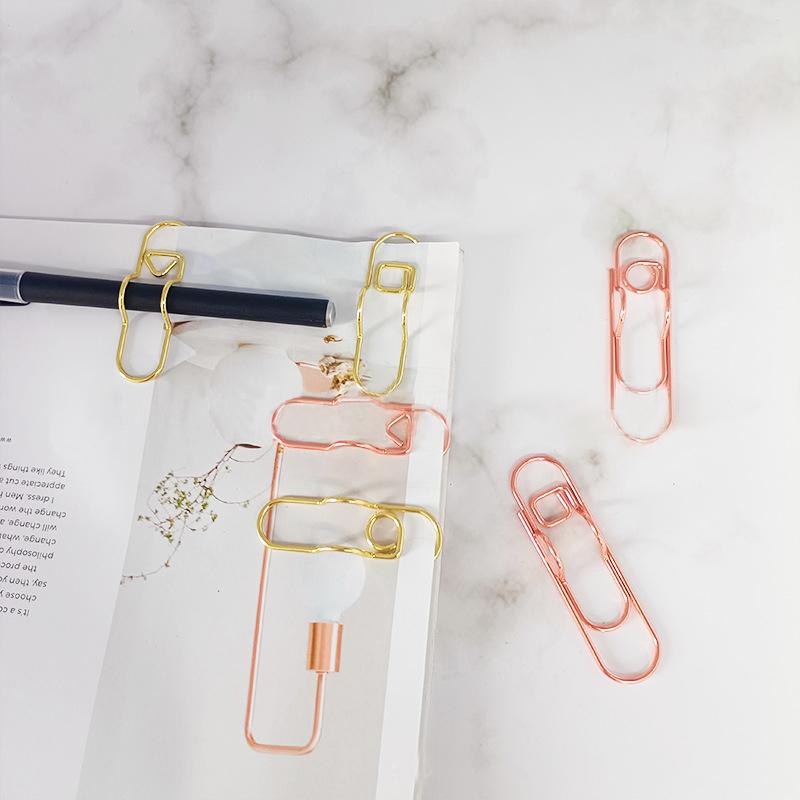 おまとめ 7点 クリップ 文房具 anthropologie Amazon | LZGXF クリップ 20枚 色の かわいいニンジンのしおりの