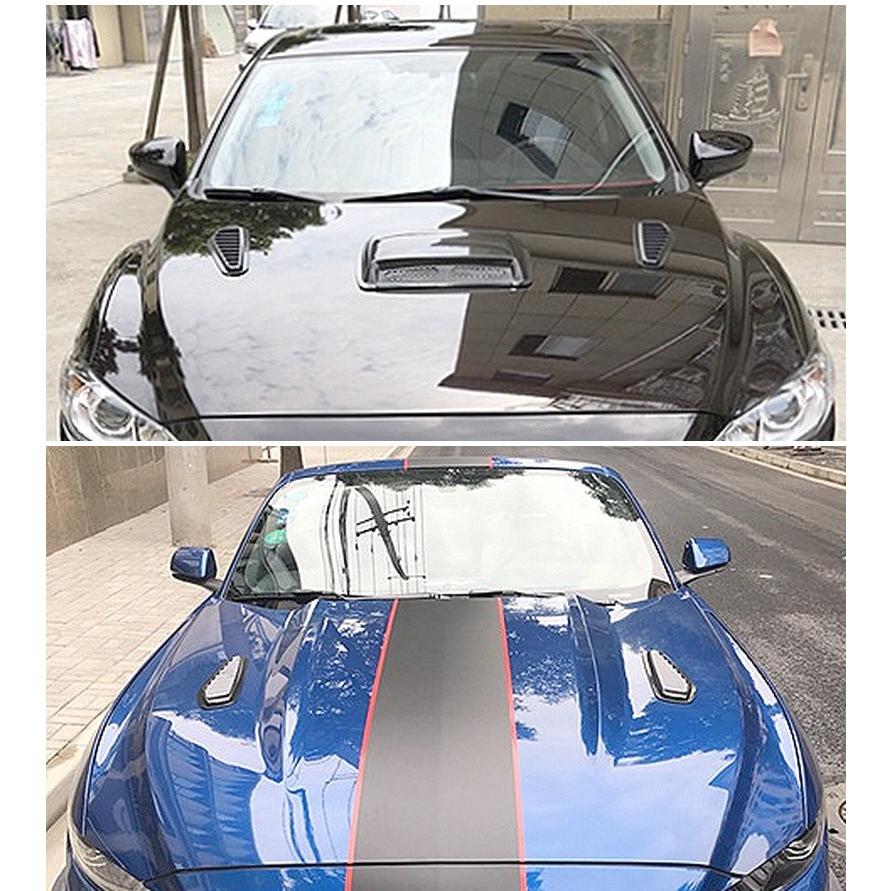 カーステッカー ダミーダクト エアーダクト エアインテーク 外装用 吸気口 装飾 ドレスアップ シール 黒 白 車用品 カー用品 プラスナオ Paypayモール店 通販 Paypayモール