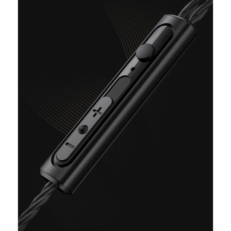 イヤホン 両耳用 イヤモニ型 カナル型 密閉型 有線 イヤフォン マイク