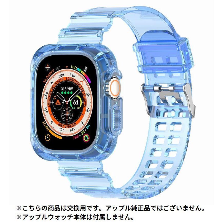 腕時計ベルト バンド ケース一体型 アップルウォッチ用 Apple Watch