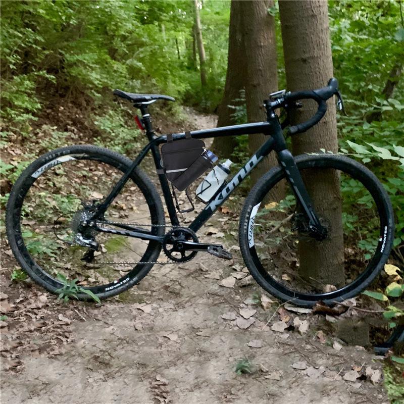 フレームバッグ 自転車バッグ ドリンクホルダー 三角バッグ フレームバッグ 自転車バッグ ドリンクホルダー 三角バッグ