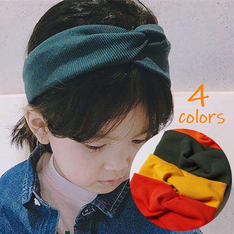 ヘアバンド 子供用 キッズ 女の子 ヘア バンド 祝開店 大放出セール開催中 ターバン ヘッドバンド ヘアアレンジ 女児0円 子供 シンプル ヘアアクセサリー 無地 まとめ髪