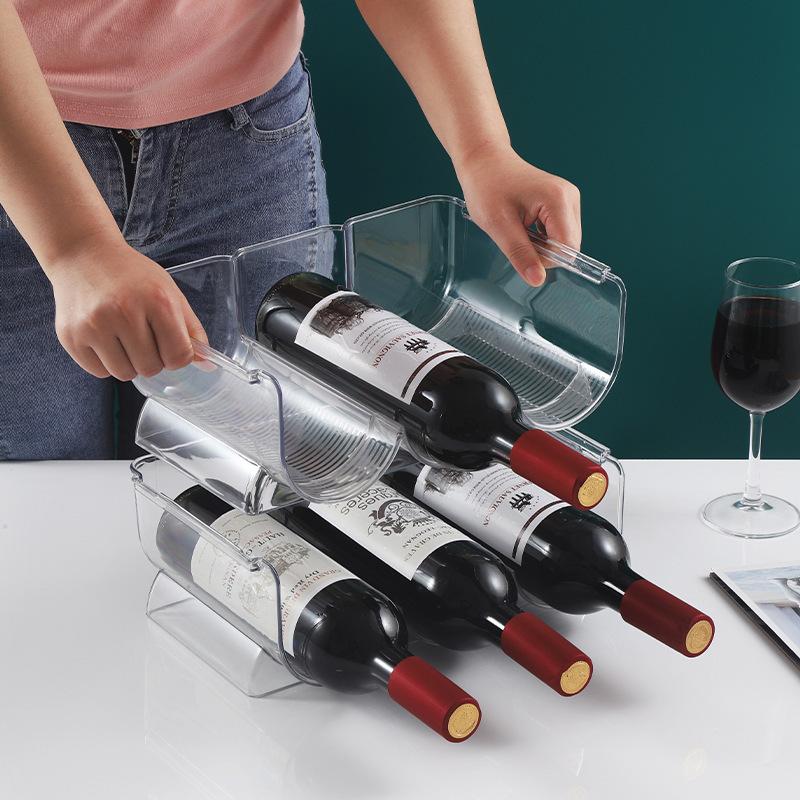 ワイン ボトル ラック ．ワイン収納ケース 楽天市場】冷蔵庫 ビール ワインラック 収納ケース 缶 ペット
