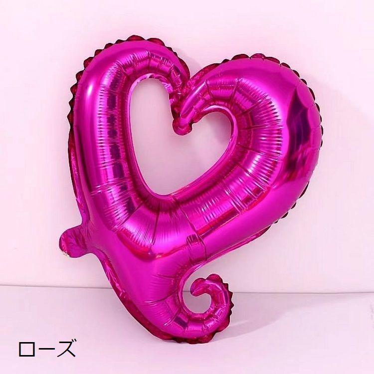 バルーン 風船 アルミ風船 ハート型 18インチ パーティーグッズ 飾り