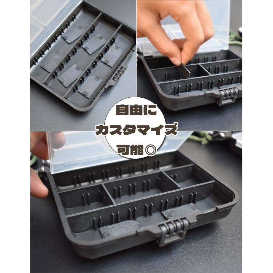 plusnao ルアーケース 釣り針ケース ツールケース 大容量 収納