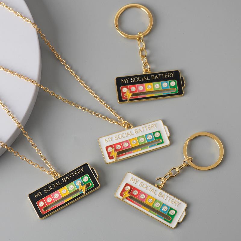 plusnao キーホルダー キーリング ネックレス レディース メンズ