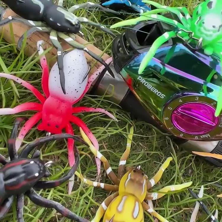 くもくも plusnao（プラスナオ） ソフトルアー 蜘蛛 クモ くも 単品 1個