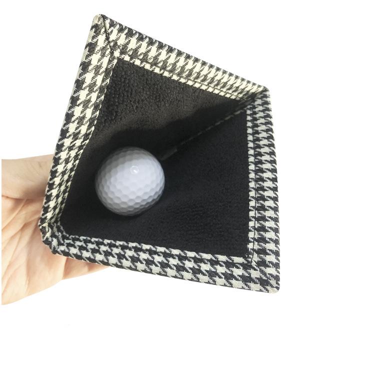 plusnao（プラスナオ） ゴルフボールクリーナー ボール拭き 伸縮リール