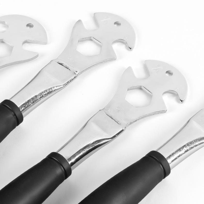 ペダルレンチ 15mm 24mm 対応 自転車 工具 メンテナンス 修理 クランク