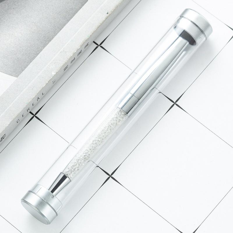 ペンケース 1本用 筆箱 ペンホルダー ペンボックス ペン入れ 筆記具 クリアカラー 透明 持ち運び コンパクト ビジネス プレゼント ギフト おしゃ | plusnao | 01