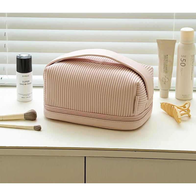plusnao 化粧ポーチ コスメポーチ メイクバッグ 小物入れ レディース