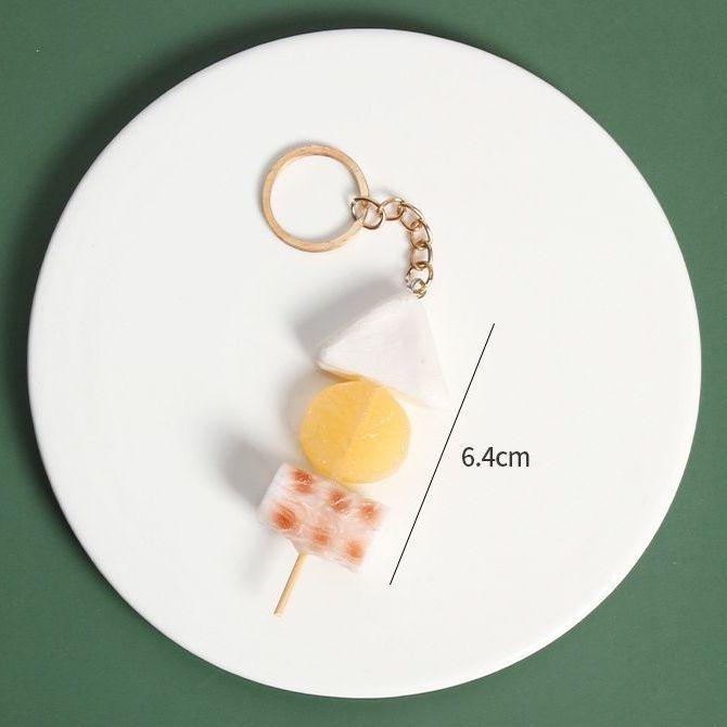 plusnao キーホルダー 食品サンプル スマホストラップ