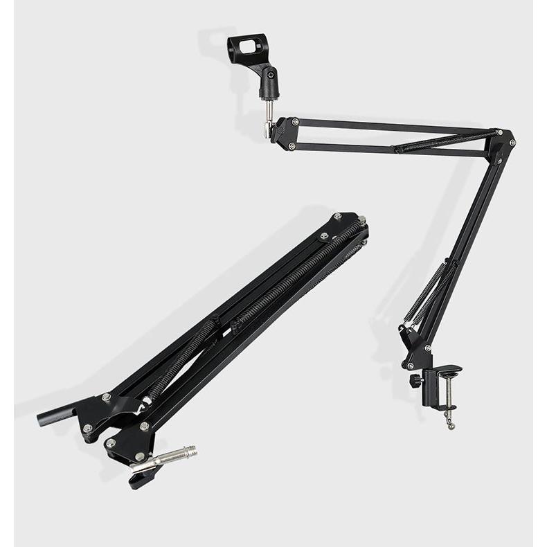 マイクスタンド マイクアーム 卓上セット 折りたたみ 角度調整可能