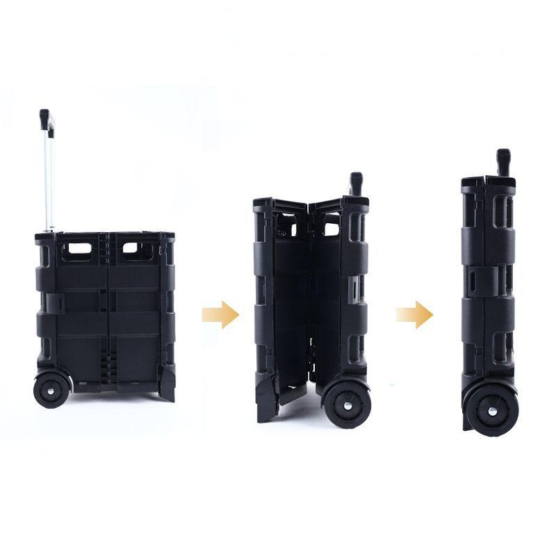 plusnao（プラスナオ） キャリーカート 台車 Lサイズ 60L 折りたたみ