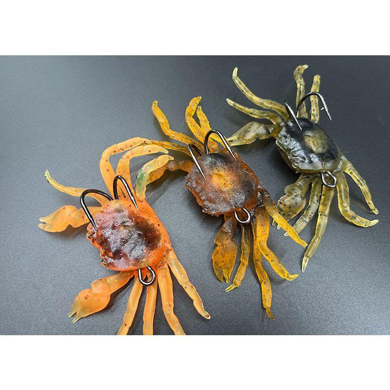 カニワーム　ソフトカニベイト10点セット（1袋）×１０（10袋）　新品 カニワーム ソフトカニベイト10点セット（1袋）×10（10袋） 新品