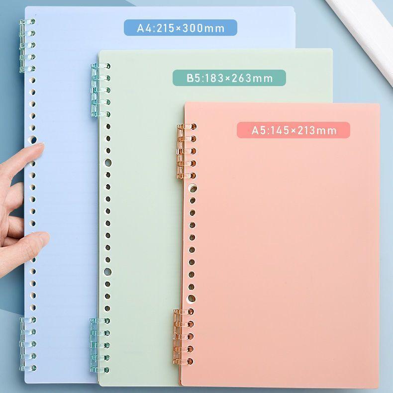 バインダーリング 8個セット ルーズリーフリング 文房具 5穴 ノート