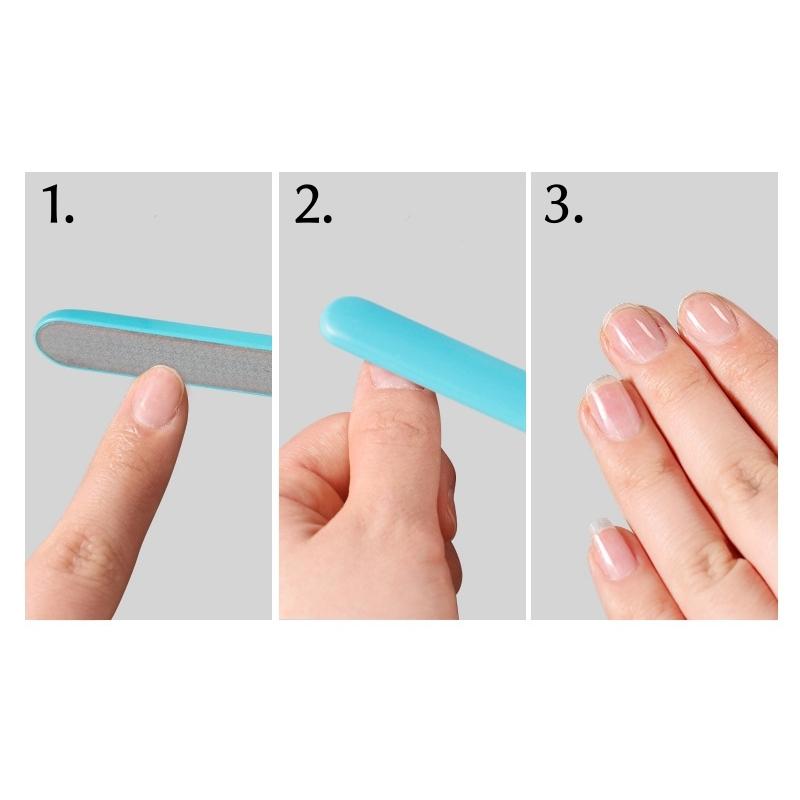 爪やすり バッファー 爪磨き 2WAY 折りたたみ ネイルファイル ネイル
