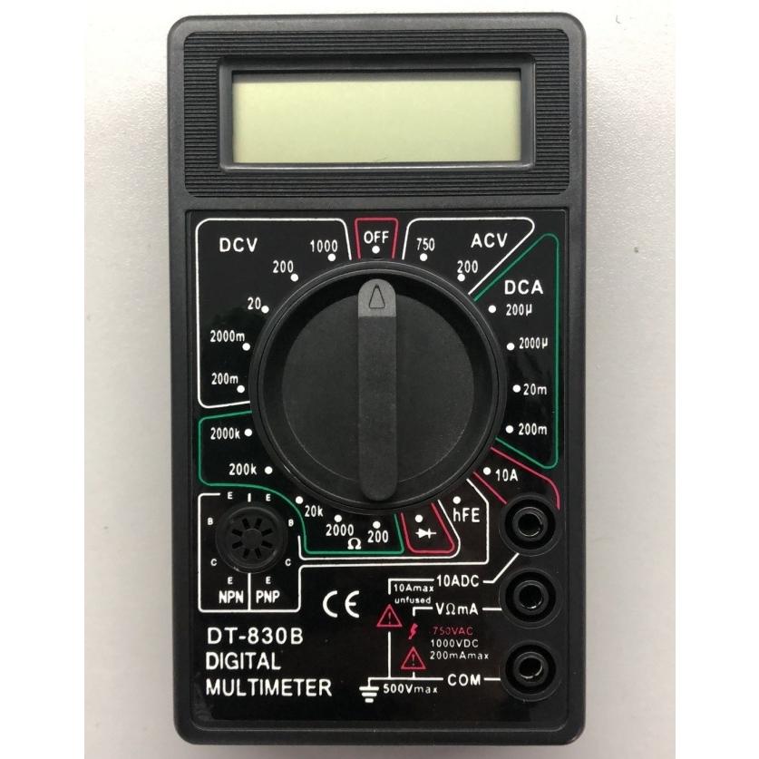 マルチメーター デジタルテスター デジタルマルチメーター DT-830B