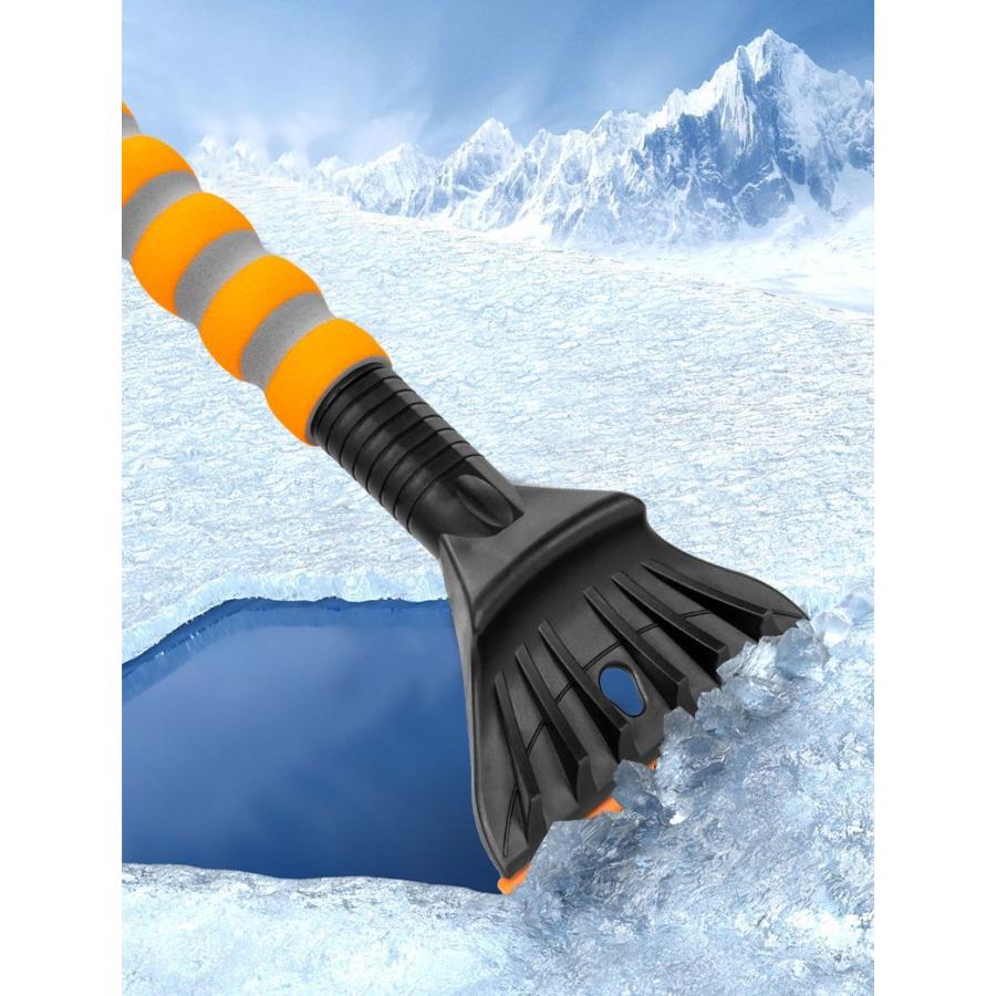 スノーブラシ アイススクレーパー 2in1 車用品 バイク用品 カー用品