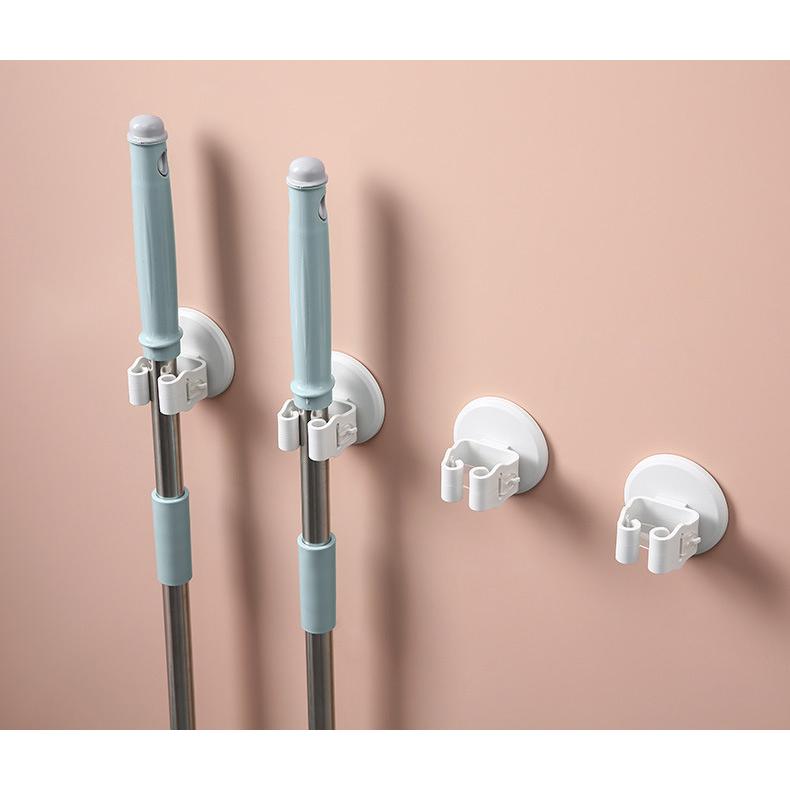 plusnao モップホルダー ほうきホルダー 傘掛け 傘立て 掃除用具