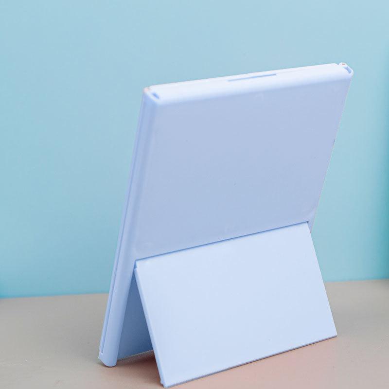 三面鏡 卓上ミラー スタンドミラー 折りたたみ 四角形 コンパクト