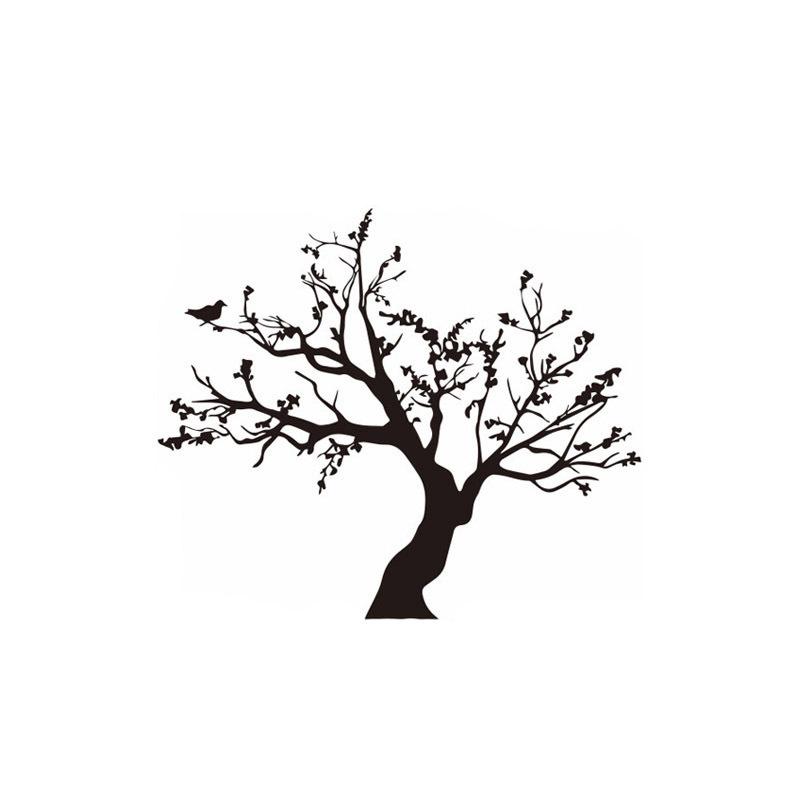 ウォールステッカー 壁ステッカー 壁紙シール シール式 木 ツリー シルエット 影 インテリア雑貨 Diy 模様替え プチリフォーム 貼り付け簡単 イ Zak 800 プラスナオyahoo 店 通販 Yahoo ショッピング